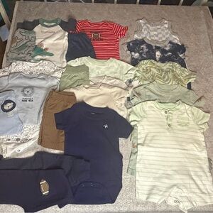Carters Romper Bundle and Sets Bundle 12mo